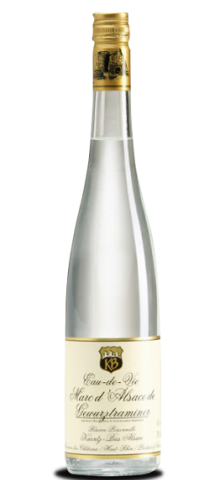 Eau de vie de Marc de Gewurztraminer 45°